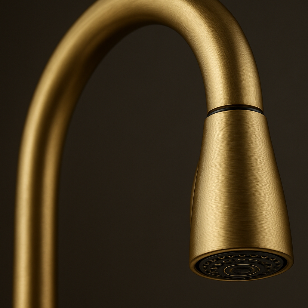 Kitchen/Laundry Sink Tap Brushed Gold AQ56B16 view 2