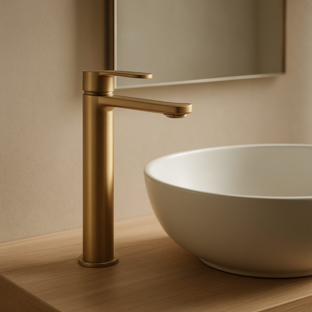 Basin Mixer Brushed Gold AE16A34