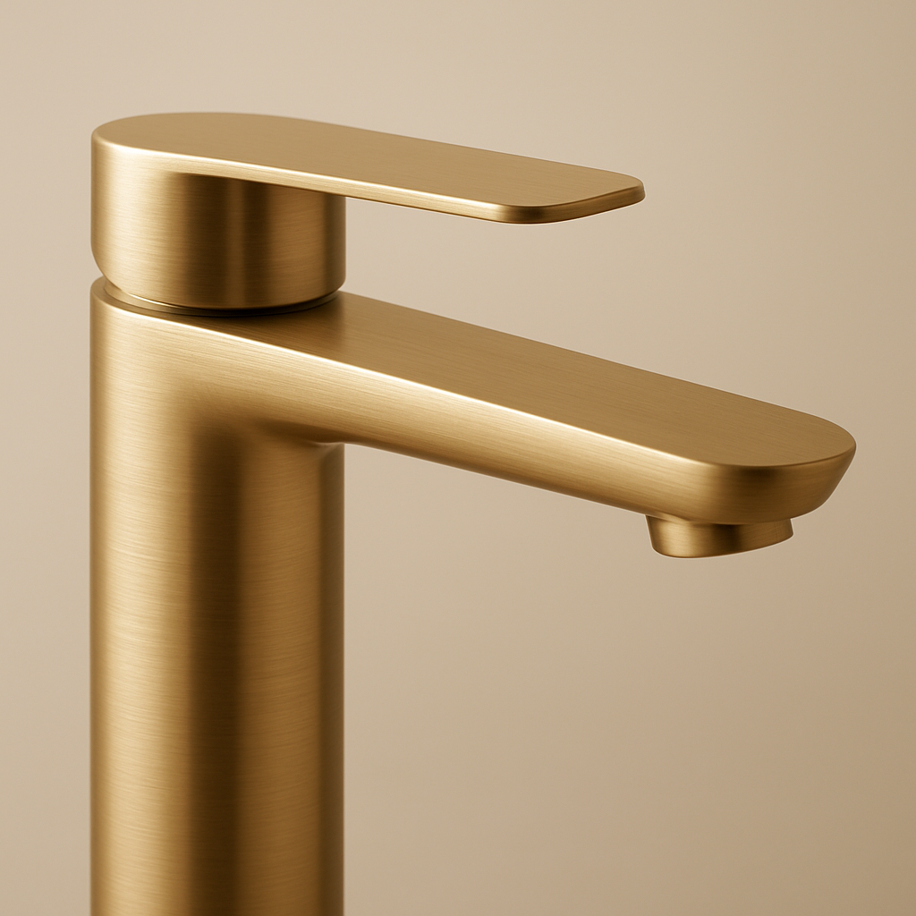 Basin Mixer Brushed Gold FV16A90-2 view 2