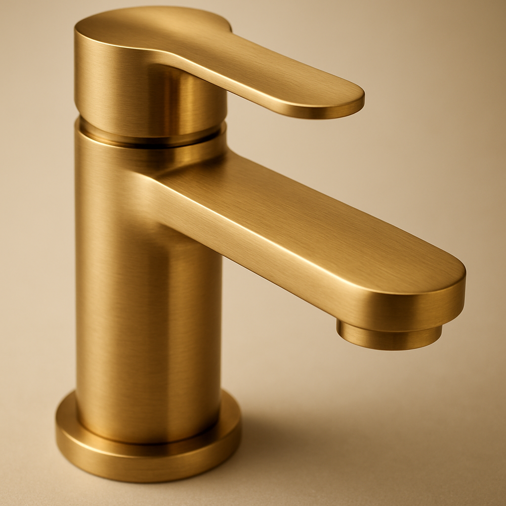 Basin Mixer Brushed Gold FV16B90 view 2