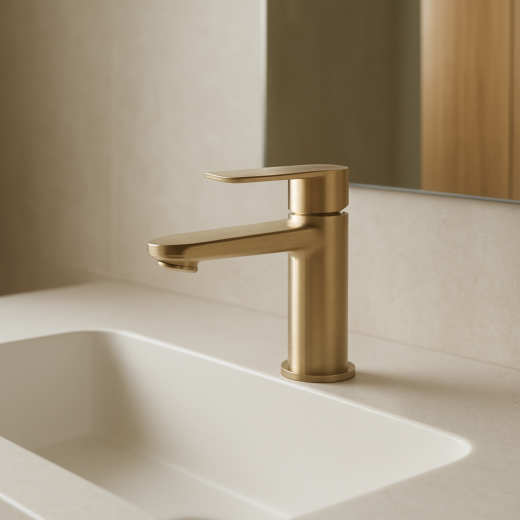Basin Mixer Brushed Gold FV16B90