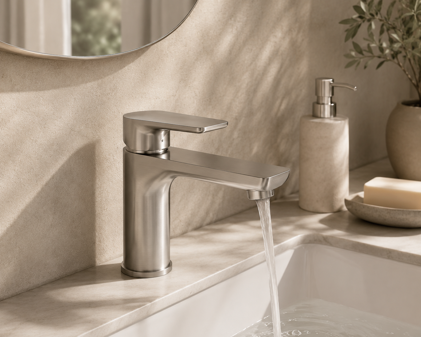 Basin Mixer Brushed Nickel FV16A90-2