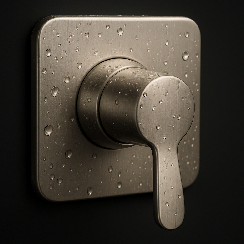 Shower Mixer Brushed Nickel AE34034 view 2