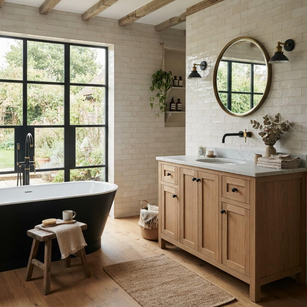 Modern Farmhouse bathroom collection